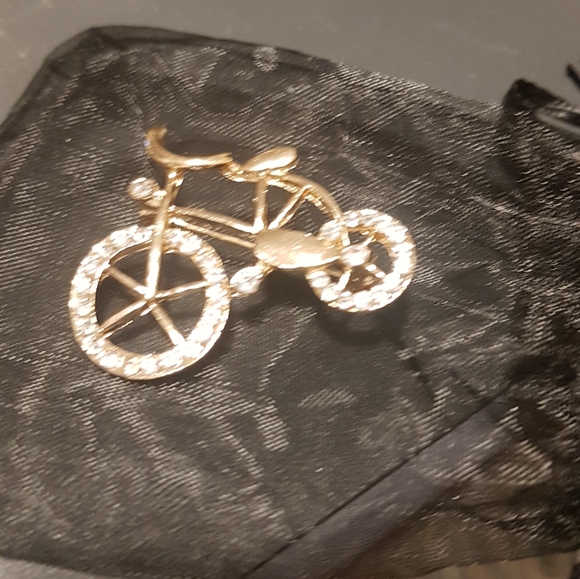 Bike (pin)with a bling
